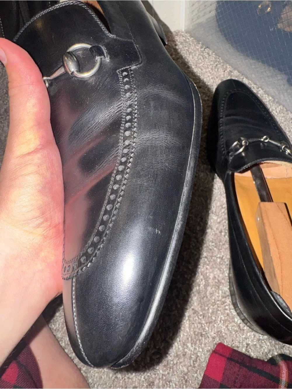 Gucci Brogue Horsebit Loafer